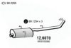 PEUGE 171733 Middle Silencer